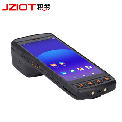 4G/WIFI/BT 모든 것 하나에서 휴대용 PDA 프린터 장치 터미널 바코드 58mm 프린터 개인 폼