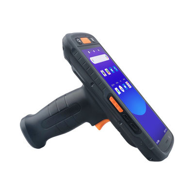 휴대용 장거리 UHF RFID 리더 모바일 핸드헬드 터미널 2.0GHz 옥타 코어 프로세서