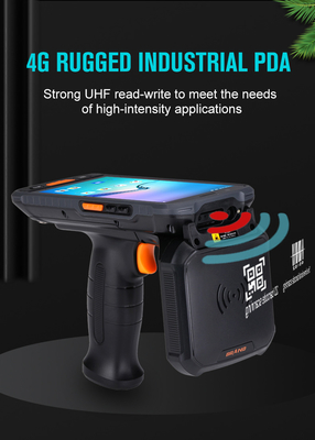 공장 가격 견고한 PDA 바코드 스캐너 총기 손잡이 휴대용 RFID pda 모바일 4G 안드로이드 PDA UHF RFID 리더 V9000S